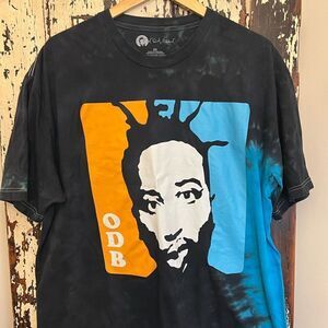 Women’s Ol’ Dirty Bastard tie died T-shirt. Size 3XL
